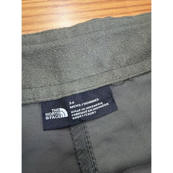 The North Face Paramount Trail Convertible Belted Pants Mens 34 Green Hiking - Picture 4 of 16